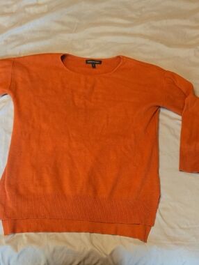 Banana Republic Orange Crewneck Sweater